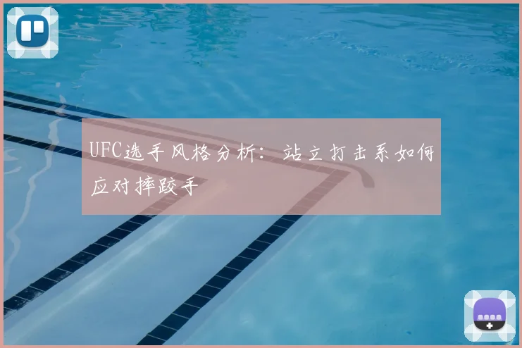 UFC选手风格分析：站立打击系如何应对摔跤手