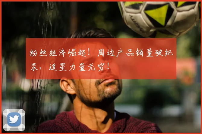 粉丝经济崛起！周边产品销量破纪录，追星力量无穷！